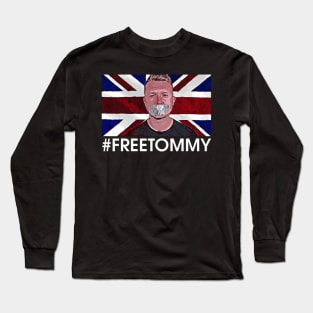 Free Tommy Robinson Long Sleeve T-Shirt